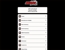 Tablet Screenshot of northlandmotorsports.com